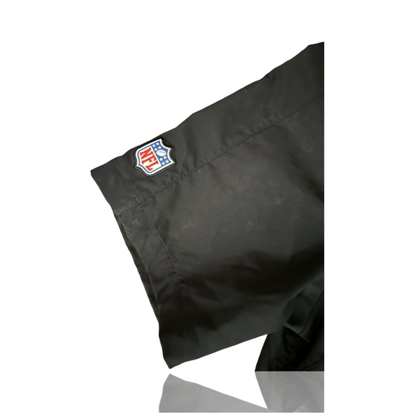 NIKE: Las Vegas Raiders On Field Apparel: 1/4 Zip Short-Sleeve Dri-Fit Shirt:LG - Picture 2 of 4